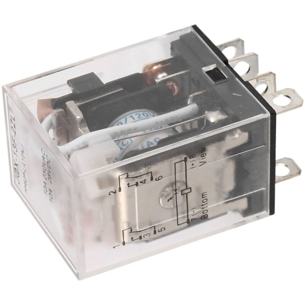 JQX-13FL AC 110V spole DPDT 8 stift 8P elektromagnetiskt relä