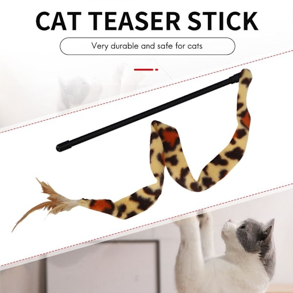 Fällbar kattleksak, interaktiv kattfjäderleksak, fluffiga möss, skrynkliga bollar, för kattungeassortiment
