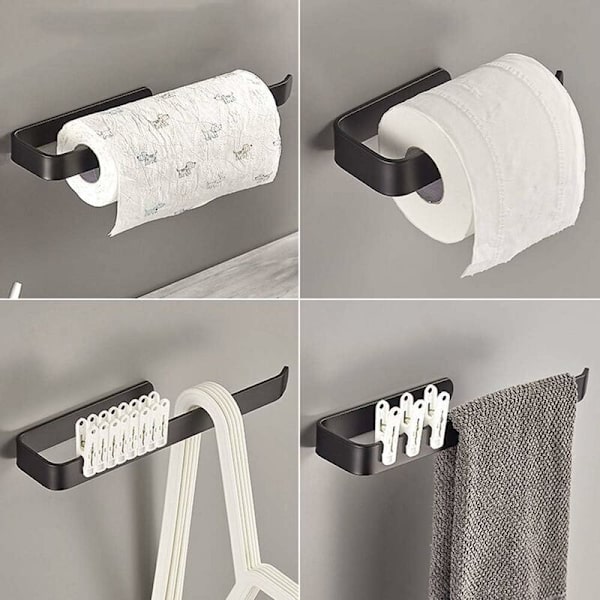 Papirhåndklædeholder, køkkenrulleholder, køkkenrulleholder under skabet, papirhåndklædeholder, papirhåndklædeholder, ingen boring (A-