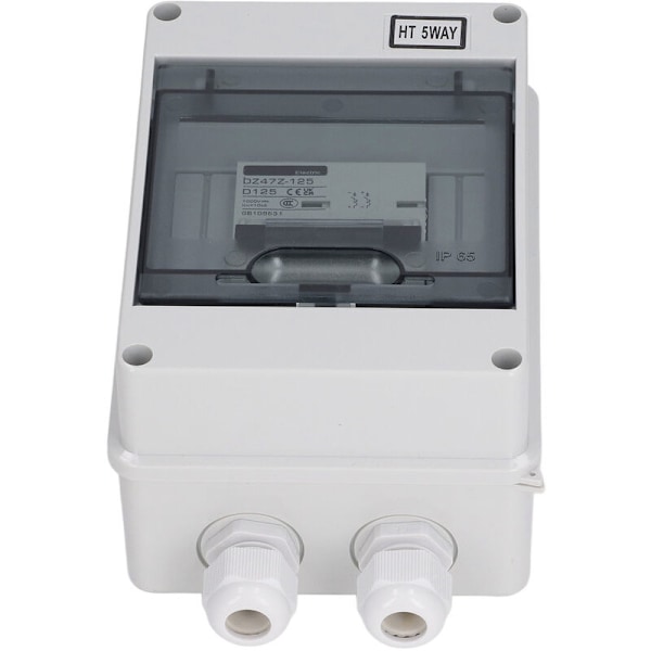 DC Miniature Afbryder 2P 125A IP65 Vandtæt Afbryder til 1000V Fotovoltaisk Solcellesystem
