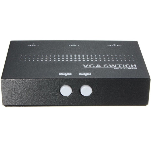 2 i 1 ut VGA VGA 2 DÖRR en bildskärm två källor MANUELL SPLITTER SWITCH