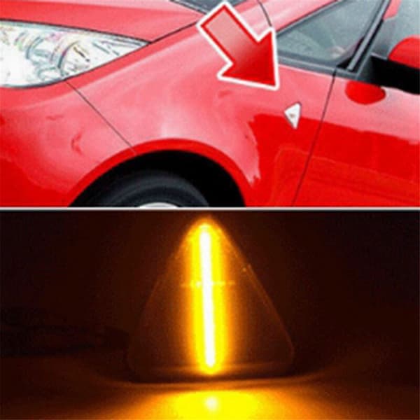 Dynamiska LED-blinkers för sida - Fender Marker Indicator Lamp för KANGOO II 2008-2013