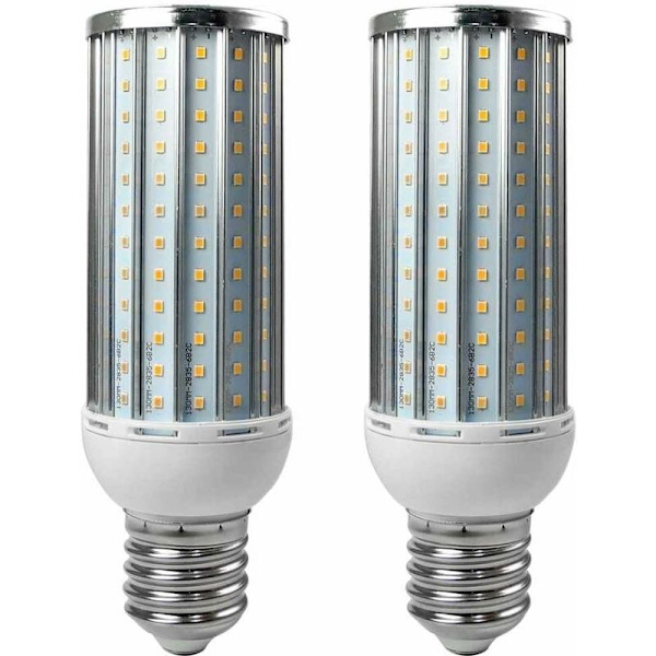 2 st E40 50W LED-lampa Aluminiumlegering Kallt vitt 192X2835 SMD AC 110/220V