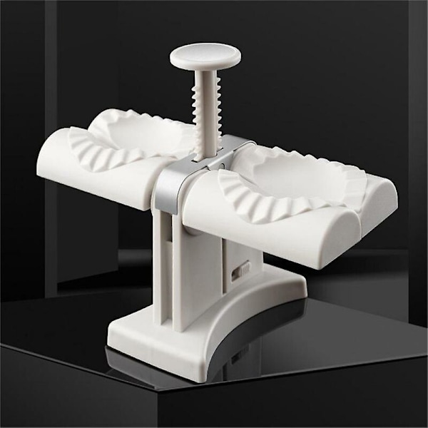 Dumpling Maker Maskine, Automatisk Dobbelt Hoved Dumpling Maker Maskine Presse, Lazy Dumpling Maker Kit