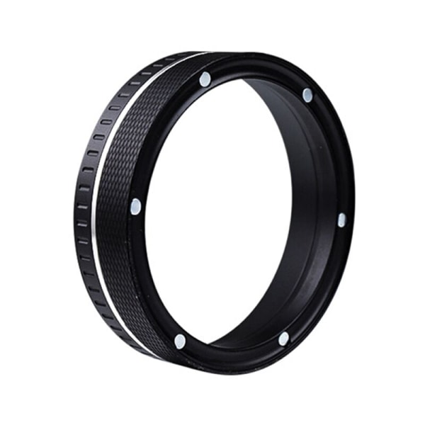 Kaffe Doseringsring - Kaffe Filter Ersättningsring Magnetisk Kaffe Doserings Funnel Svart 58Mm