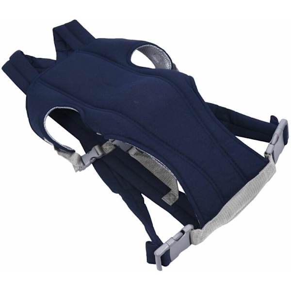 Varmt Komfort Baby Bärsele Sling Toddler Spädbarn Säng Fick Ringhållare Stretch Wrap (Marinblå)