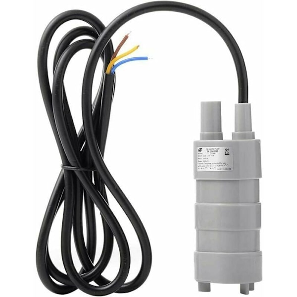 12V DC Högflödes Vattenpump - Nedsänkbar Pump för Husbil, Damm, Akvarium, Dusch, Trädgård - Flödeshastighet 840L/H