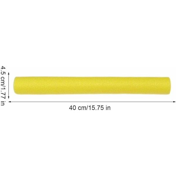 Trampoliinin Tolpan Vaahtopäällyste - 40CM (Sisähalkaisija 2,5cm) - Trampoliinin Hyppyvuoteen Kaiteen Vaahtoputkipaketti - Törmäyssuojan Vaahtoputki