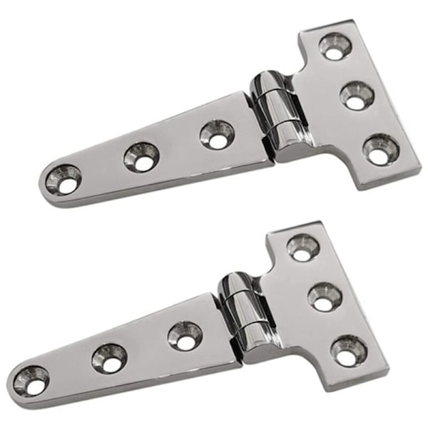 6 kpl Raskaansarjan T-sarjan saranat, Marine Grade 316 ruostumaton teräs, valettu veneen ovi