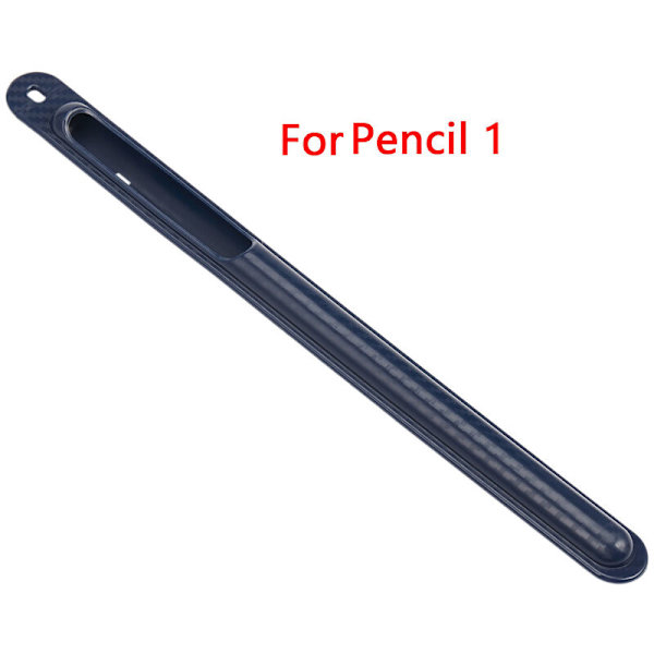 Kotelo Apple Pencil 1 -kotelo Silikoni Suojakuori Fundas Apple Pencil 1. sukupolven iPad -lisävarusteisiin (sininen)