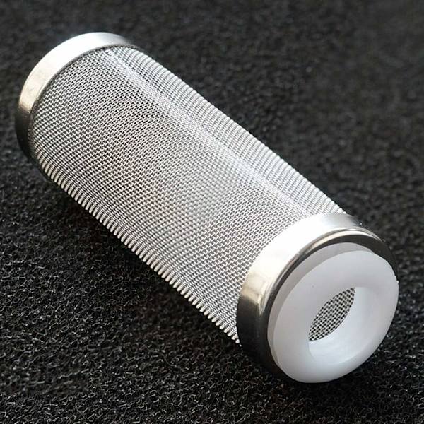 Akvarie eksternt filterfilterbeskyttelse akvariebeskyttende deksel filter rustfritt stål akvariefilterbeskyttelsesnett 12mm 2stk