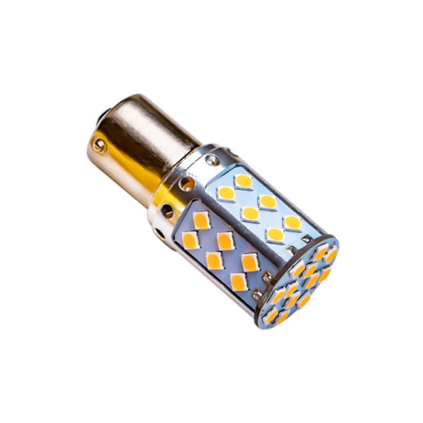 1156 P21W Ba15S Led-polttimo 3030 42Smd Dekoodaus Vakiovirta Jarruvalo Auton Vilkku Canbus 12V 24V