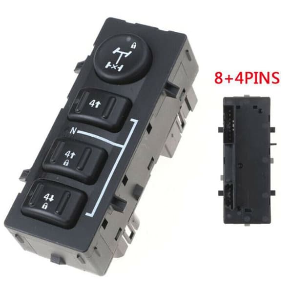 4WD Transfer Case Wheel Selector Knob Switch Dash för H2 2003-2007 15127829 19259310