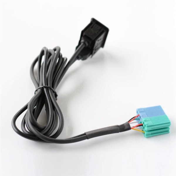 2X Radio Extension AUX USB Port Adapter Kabel Ledningsnett for