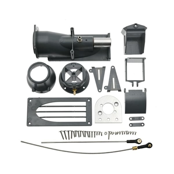 Suutinpumppu 540 moottorilla + jäähdytysvaippasetti RC-suihkuveneeseen