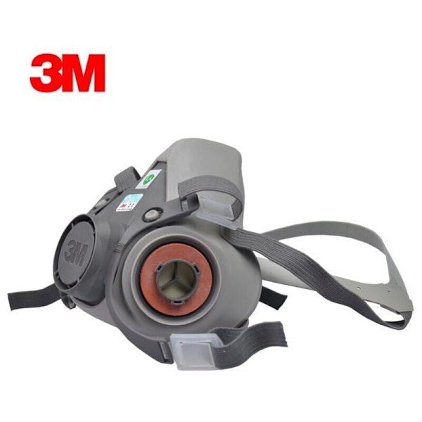 Klassisk återanvändbar halvmask 3M™ 6200, Säkerhetscertifierad.