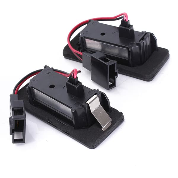 2 x Nummerpladelys LED Nummerpladelampe til A4 A5 Q5 S5 TT 08-13 Fejl