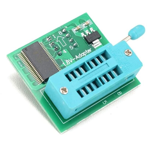 EZP2023 USB SPI Programmer Set + 12 Adapters Stöd 24 25 93 95 Bios Flash EEPROM för Windows Bättre Än EZP2019