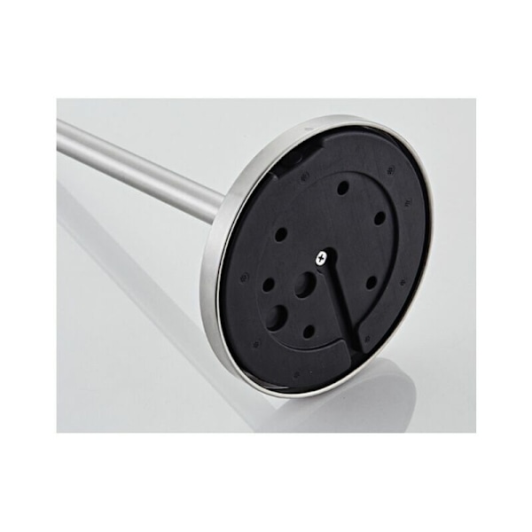 Frittstående Toalettpapirholder til Kjøkken - Klassisk Toalettpapirholder - Toalettpapirholder med Holder for 3 Reserve Ruller - Børstet Sølv