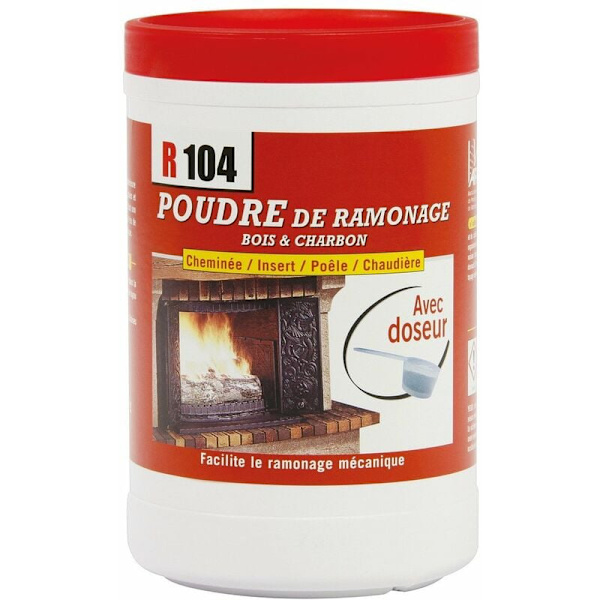 Skorstensrensningspulver 900 g burk - R104