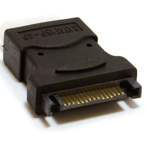 4 Pin Molex PC IDE til 15 Pin SATA Han Power Adapter Konverter Konnektor Adapter Kabel