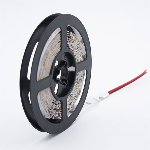 5M 300 Leds 3528 Smd RGB LED-remsa + 44-tangenters IR-fjärrkontroll Vattentät DC 12V 60 Leds/M Flexibel självhäftande tejp Tejp Europeisk kontakt
