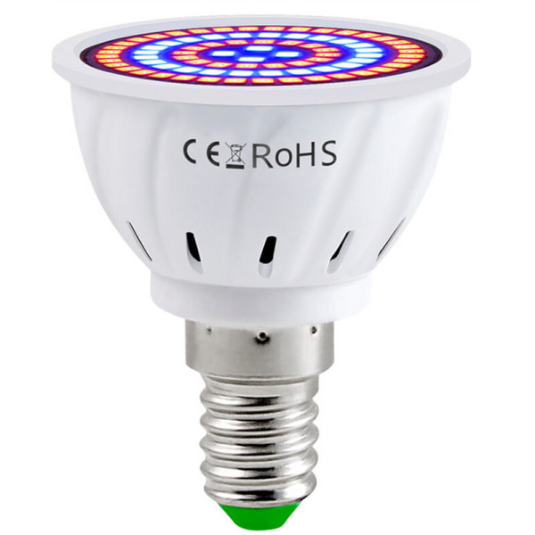 Energisparende spotlight med høy lysstyrke med 48 LED-perler (GU10 hvit)