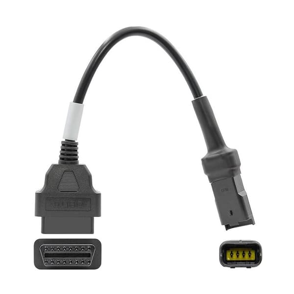 OBD-kabel til diagnosekabel 4-bens 4-bens sokkel til 16-bens OBD2-adapter