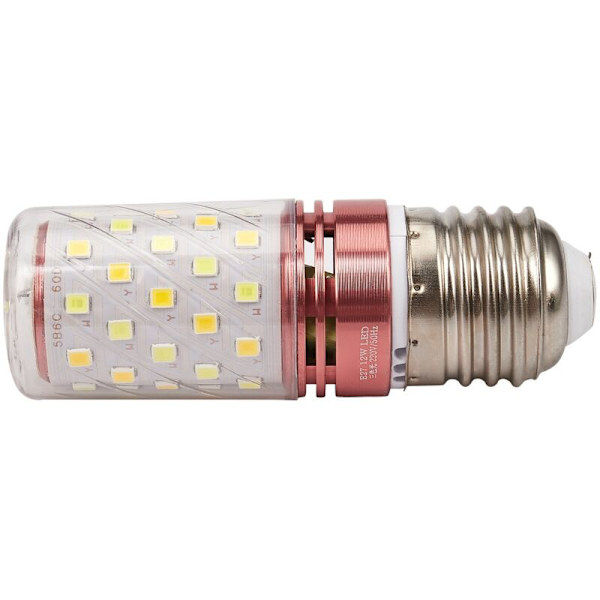 3 värilämpötilaa Integroitu SMD LED -maissilamppu E27 AC85V - 265V Lämmin valkoinen Korostus Energian säästö Pieni 12W LED -lamppu