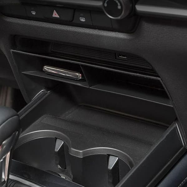 för -30 2020 2021 Center Console Förvaringslåda ABS Armstöd Organizer Box Fack