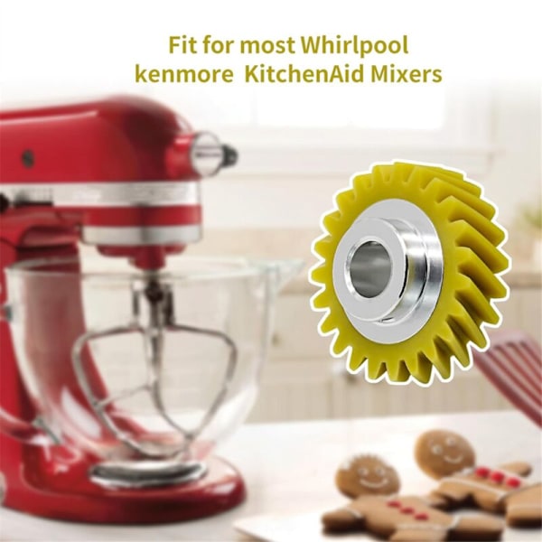 Blender snekkegear W10112253 og kulbørster W10380496, reservedel til blender og nummer 4162897