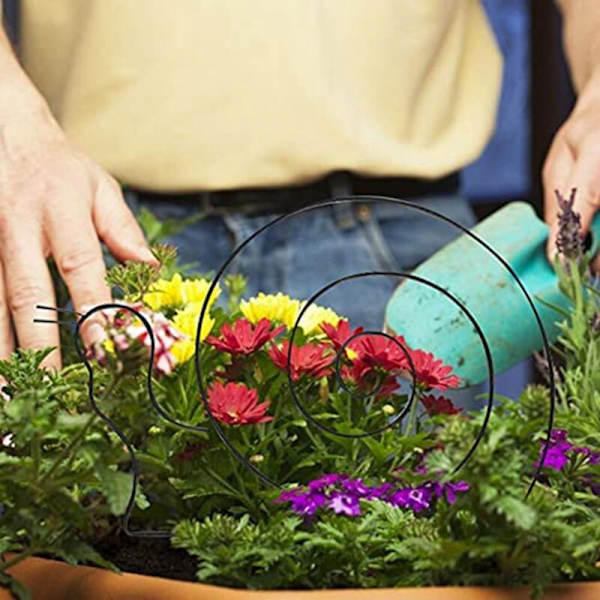 Metallgitter for klatreplanter Dyrformet innendørs plantepotte
