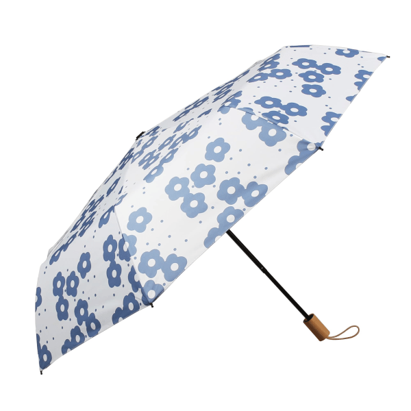 UV-skydd paraply - Resesolparaply, kompakt UV-skydd paraply, lätt och bärbar, UV-skydd för män och kvinnor