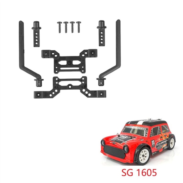 För SG1605 Karossstolpar och bakre skalpelarsats för SG1605 SG 1605 1/16 RC Bil Reservdelar Tillbehör