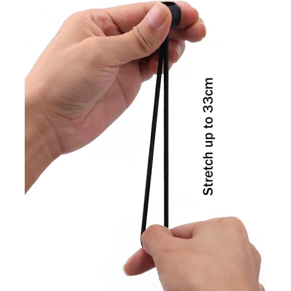 50 stk Elastiske Spennere med Kuler, 15 cm Elastisk Bungee, Presenningsspenner, Slitesterk Bærbar Elastisk Henger for Paviljong Presenning Campingtelt