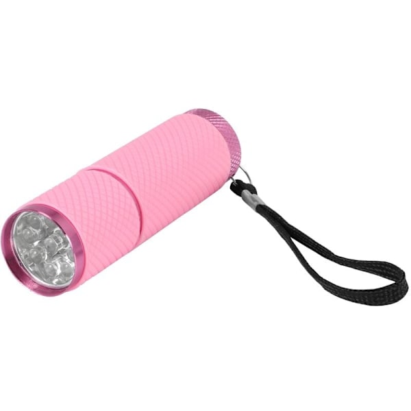 9 LED UV-nagellampa, professionell torktumlare gelhärdande ficklampa handtork ficklampa professionella nagelkonstverktyg,