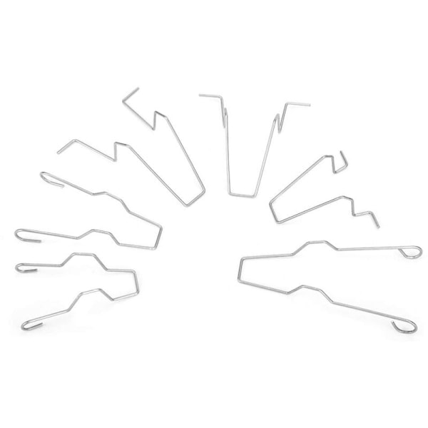 H7 pæreclips 5ZHSFULLKIT Forlygteholder Fjederclips til H H3 H4 H7, 6 stk PRENFLE Stål Forlygte Pæreholder Fjederclips