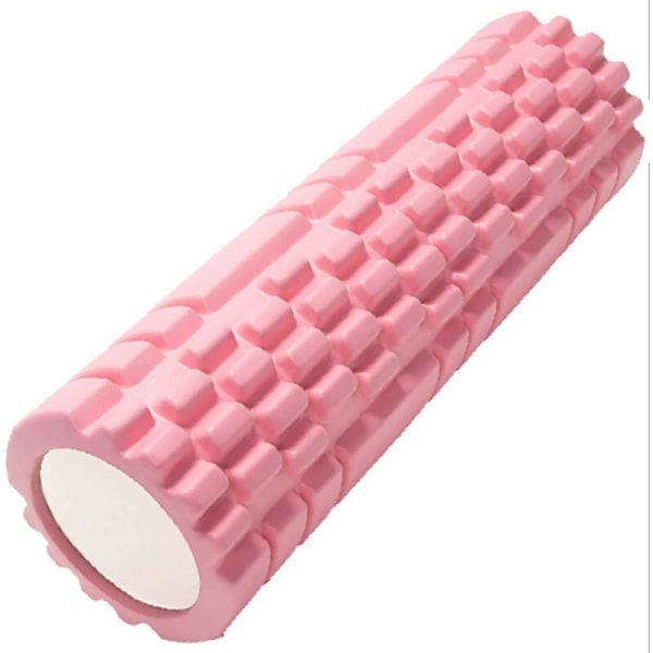 Massage Roller Foam Roller Pilates Column Yoga Pink Multifunktionel Foam Roller Ideel til muskelopbygning, fitness og fasciamassage, bruges derhjemme