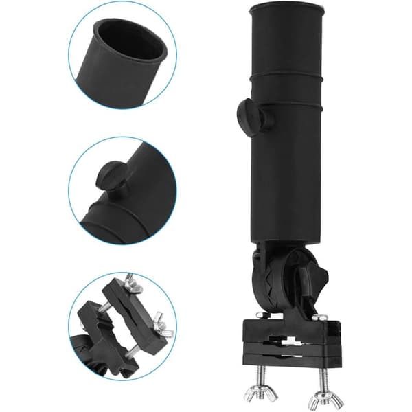 Golfvogn Paraplyholder Universal Golfvogn Paraplyholder Stativ Sort