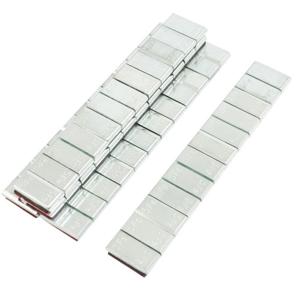 5 x Liimapyörän tasapainotuspainot Auton kuorma-auton renkaan tasapainotus 2,1 oz 60g