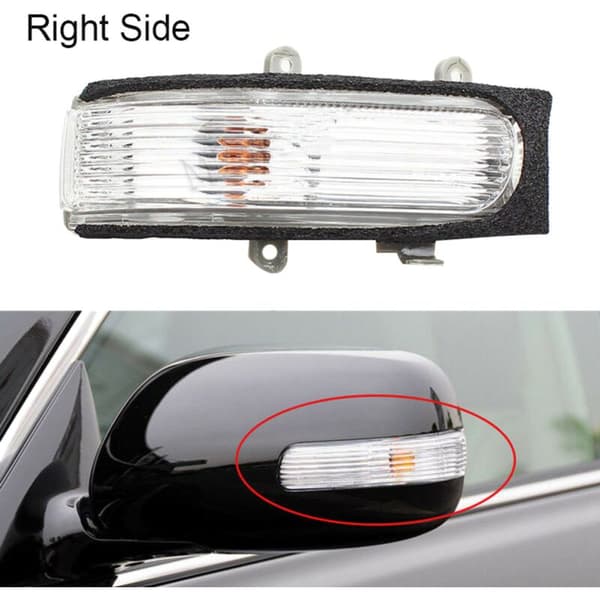 2X Höger Sida (RH) Vingspegel Dörrindikator Lins Blinker för 2006-2011 Vios 2008-2013 81730-06062