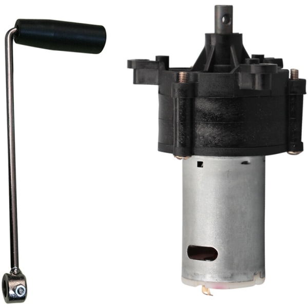 Beredskap Vindturbin Generator Motor Enhåndsveiv Miniatyrgenerator 24V