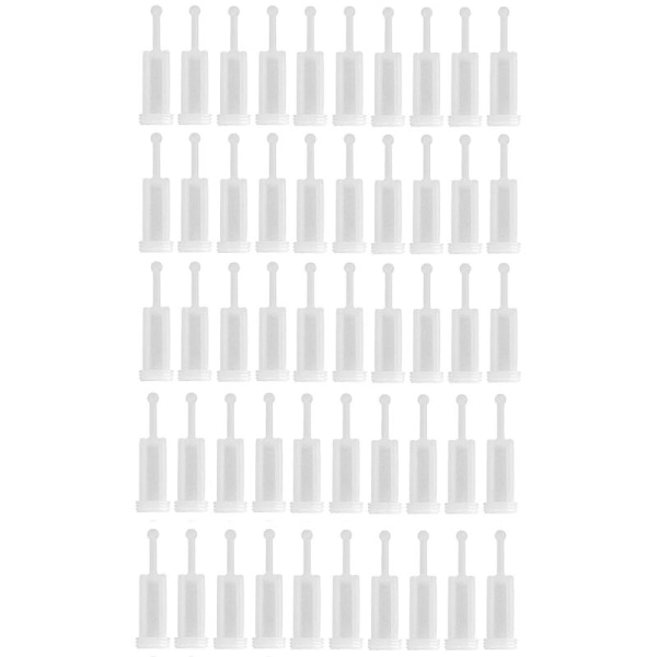 50 stk Universal Gravity Spray Tool Filter Fint, Engangs Gravity Feed Spray Tool Maling Sil Reduserer Tette