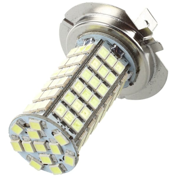 2X H7 SMD 102 LED VIT 12V BILLAMPOR