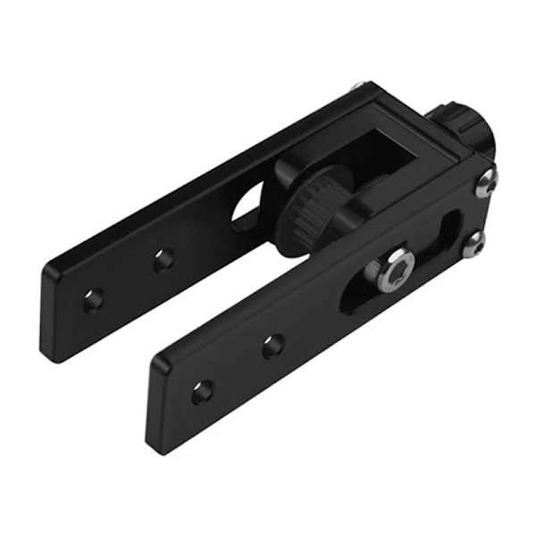 2X 2020 V-spår Aluminiumsprofil, Syncroniseringsrem på X-axeln, Spännare, Set för 3D-skrivare -10 / 10S Tillbehör Svarta Delar