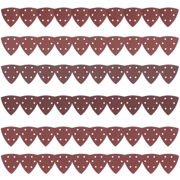 90 Sandpapper, Sandpapper, Sandpapper, Sandpapper, Sandpapper, Sandpapper, Triangulär Mus Sandpapper, Korn 40/80/120/180/240/32