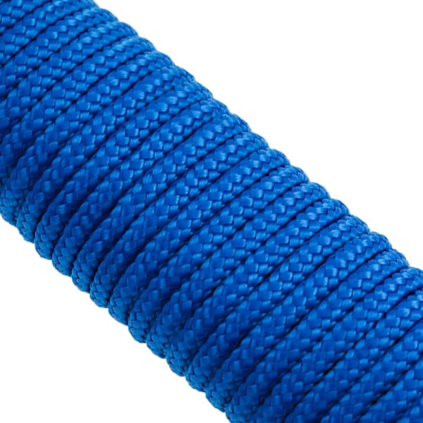 Blå PP multifilament flettet designreb 10m x 3mm