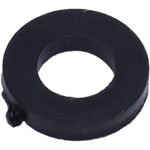 100 stk. M3x6mmx1mm sorte flade skiver i plast