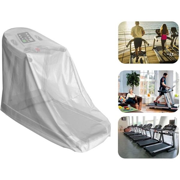 Löpbandsöverdrag - 168x75x135cm - Damm- och vattentätt skyddande överdrag - För löpband inomhus - Inomhus- eller utomhusbruk