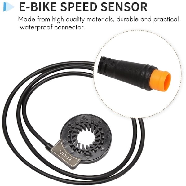 Elektrisk sykkel PAS-sensor E-sykkel vanntett konverteringssett deler E-sykkel PAS-sensor assistentsystem KT-V12L